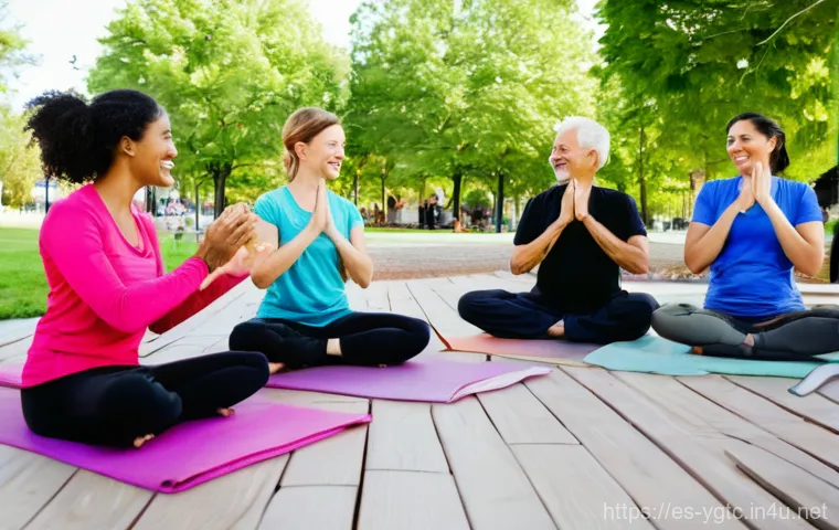 요가강사 소모임 운영법 - **Prompt 1: Personalized Yoga Instruction in a Small Group**
    "A female yoga instructor, mid-30s ...