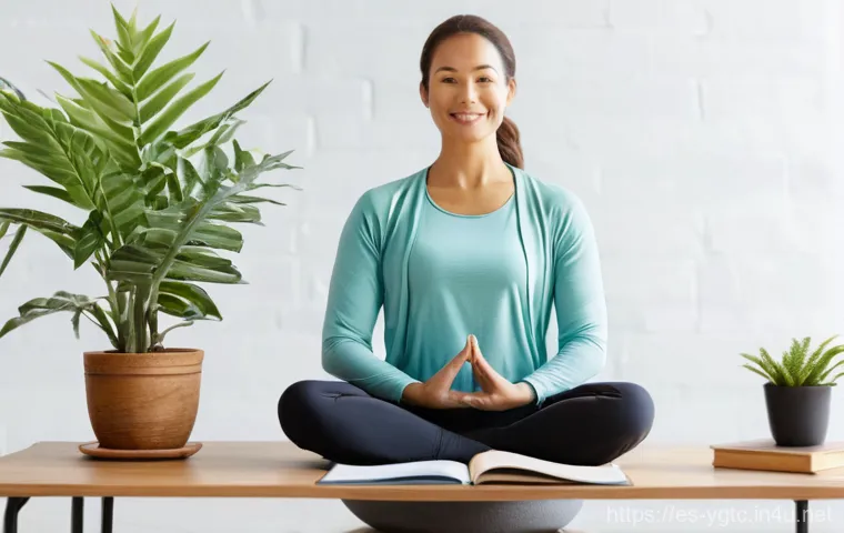 요가강사 소모임 운영법 - **Prompt 2: Building Community Beyond the Mat**
    "A small group of 5-6 adults, who are clearly fr...